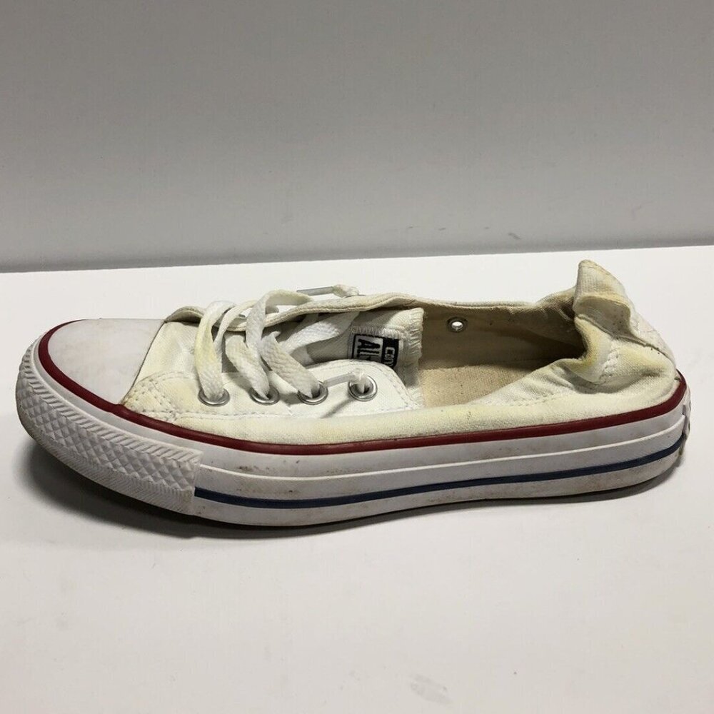 Converse Women's Chuck Taylor Shoreline Sneakers White, Size 7 M